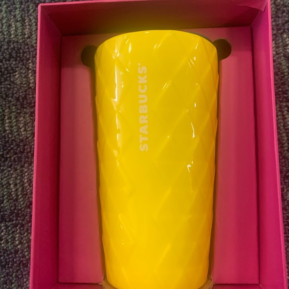 Starbucks🍍EXCLUSIVE Hawaii Collection - Pineapple ceramic tumbler - NWT … - Picture 3 of 9